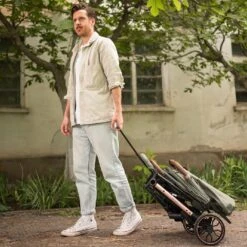 Lorelli Baby Stroller RIBERA Green -Kiddies Kingdom Store SGWT 1 2