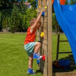 Shire Adventure Peaks Wooden Climbing Frame Fortress 2 -Kiddies Kingdom Store SXDGET