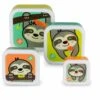 Tum Tum Stanley Sloth Nesting Snack Pots – Set Of 4