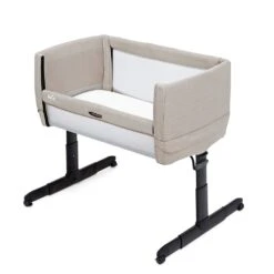 Joie Roomie GO Bedside Crib (Black Frame) – Clay 19 Joie Roomie GO Bedside Crib (Black Frame) – Clay -Kiddies Kingdom Store THFFUT