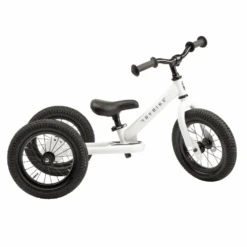 Trybike Steel Balance Trike White -Kiddies Kingdom Store TRIKEE