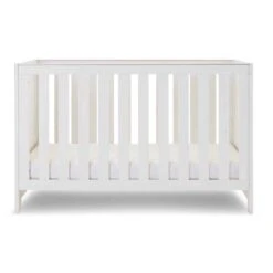 Obaby Nika Cot Bed/ Underdrawer/ Cot Top Changer – White Wash -Kiddies Kingdom Store TUTUT 1