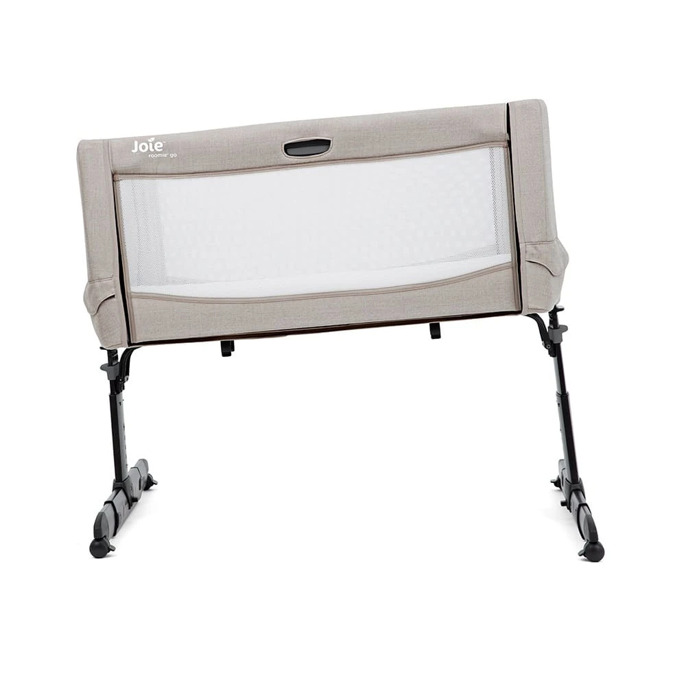 Joie Roomie GO Bedside Crib (Black Frame) – Clay 3 Joie Roomie GO Bedside Crib (Black Frame) – Clay - Image 3