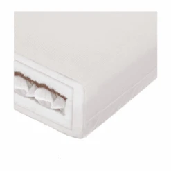 Obaby Grace Cot Bed White -Kiddies Kingdom Store Tranquilo Bebe DualTech Pocket Spring mattress 1 173