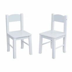 Liberty House Toys White Wooden Table And Chairs 12 Liberty House Toys White Wooden Table And Chairs -Kiddies Kingdom Store UIOU