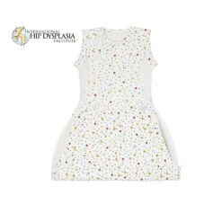 Purflo Swaddle To Sleep Bag Scandi Spot 0-4 Months, 0.5 Tog -Kiddies Kingdom Store UJU