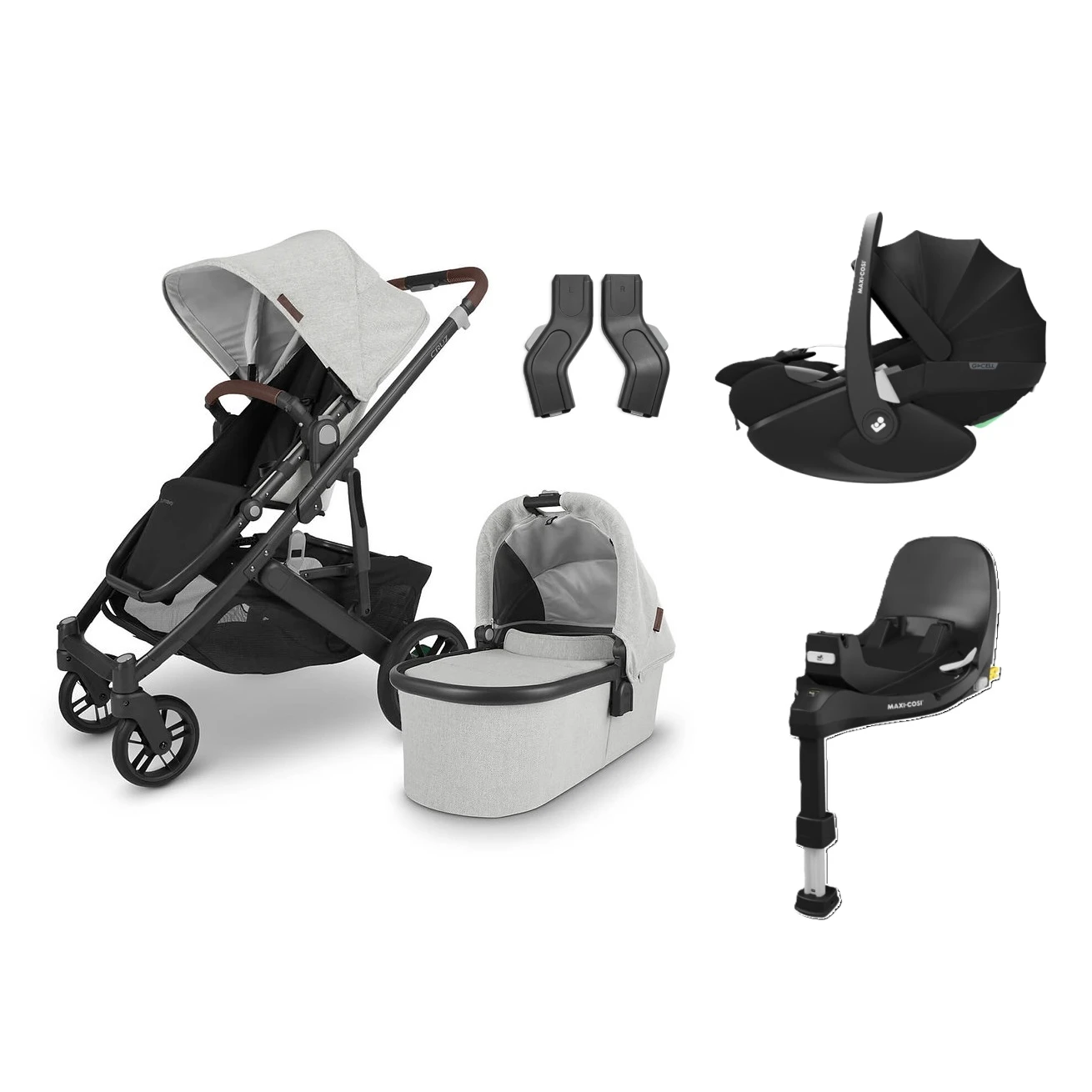 UPPAbaby Cruz V2 3 In 1 Travel System + Pebble 360 Pro2 + Rotating Base – Anthony 1 UPPAbaby Cruz V2 3 In 1 Travel System + Pebble 360 Pro2 + Rotating Base – Anthony