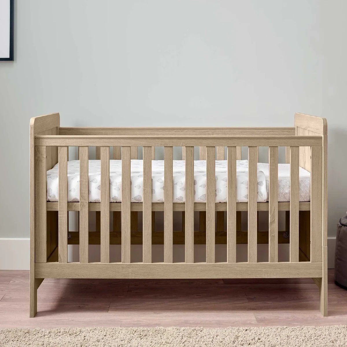Mamas & Papas Atlas 4 Piece Nursery Room Set With Mattress – Light Oak 7 Mamas & Papas Atlas 4 Piece Nursery Room Set With Mattress – Light Oak - Image 7