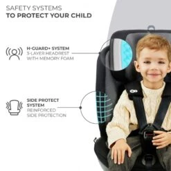 Kinderkraft XPEDITION 2 I-Size Car Seat 40-150cm Grey -Kiddies Kingdom Store VBDHR 1