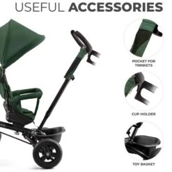 Kinderkraft Tricycle AVEO Mystic Green -Kiddies Kingdom Store VDBFHNTJ