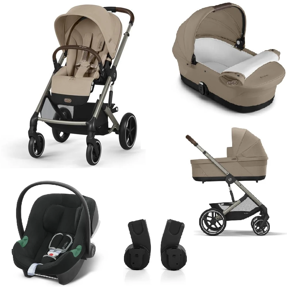 Cybex Balios S Lux Travel System Almond Beige 1 Cybex Balios S Lux Travel System Almond Beige