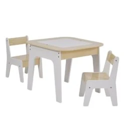 Liberty House Toys 3 In 1 Storage Table And Chair Set -Kiddies Kingdom Store VDHRU5 1 1