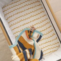 Tutti Bambini Bedside Crib Fitted Sheets 2pk – Our Planet -Kiddies Kingdom Store VDSGS 1