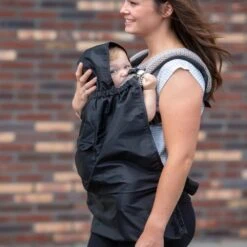 Nuna CUDL CLIK Baby Carrier With Rain Cape -Kiddies Kingdom Store VSGE 16