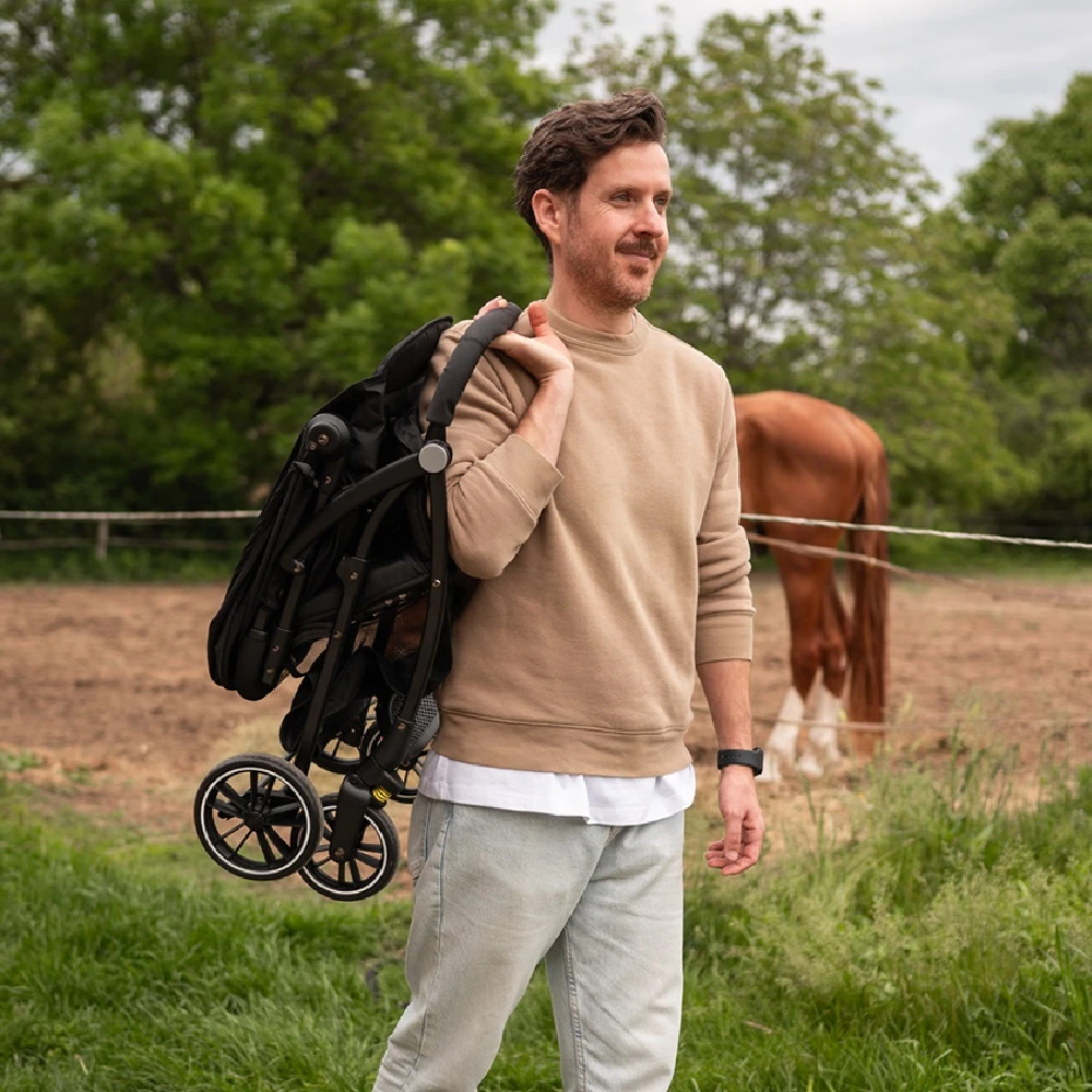 Lorelli Baby Stroller Fresh Grey 2 Lorelli Baby Stroller Fresh Grey - Image 2