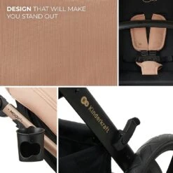 Kinderkraft MOOV 2 Travel System Beige -Kiddies Kingdom Store VSGEy4q