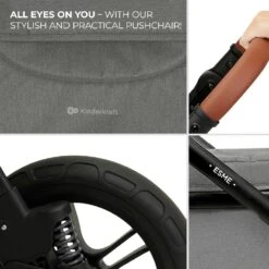 Kinderkraft ESME Travel System Grey -Kiddies Kingdom Store VSGeHY4