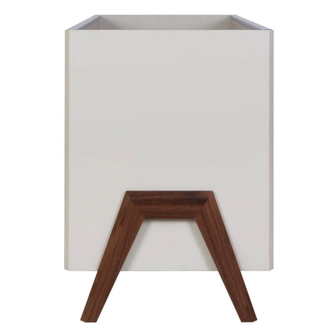 Tutti Bambini Fuori Cot Bed – Warm Walnut/White Sand 2 Tutti Bambini Fuori Cot Bed – Warm Walnut/White Sand - Image 2