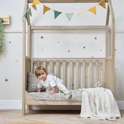 Tutti Bambini Casa Mini House Cot Bed – Harvest Oak 12 Tutti Bambini Casa Mini House Cot Bed – Harvest Oak -Kiddies Kingdom Store W3