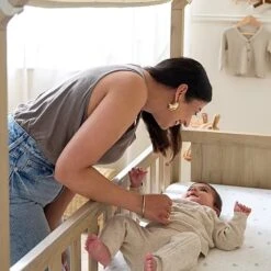 Tutti Bambini Casa Mini House Cot Bed – Harvest Oak 14 Tutti Bambini Casa Mini House Cot Bed – Harvest Oak -Kiddies Kingdom Store W34 1