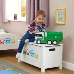 Liberty House Toys Kid’s Wooden Transport Toy Box 16 Liberty House Toys Kid’s Wooden Transport Toy Box -Kiddies Kingdom Store W345T 2