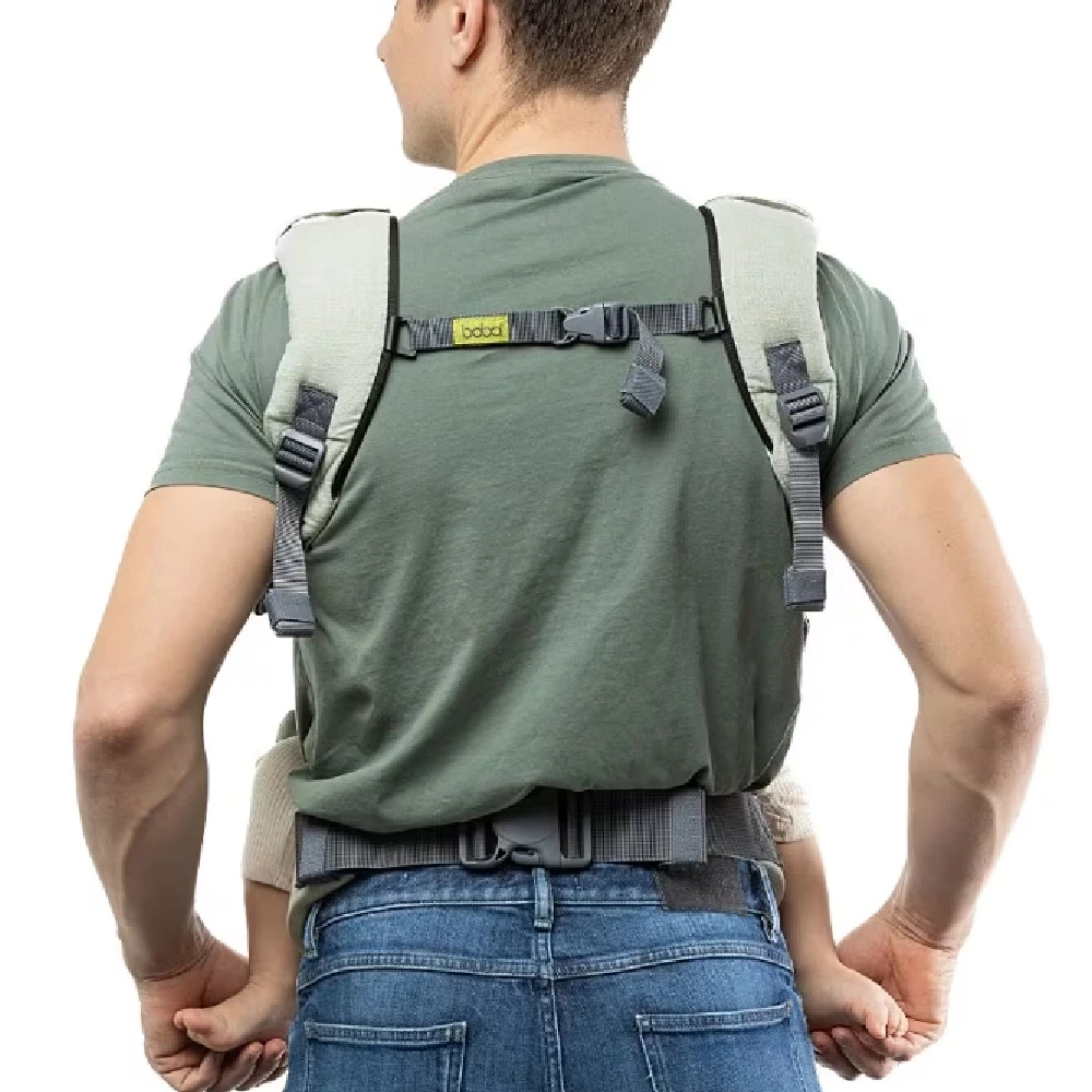 Tutti Bambini Boba X Baby Carrier Linen Green Willow 9 Tutti Bambini Boba X Baby Carrier Linen Green Willow - Image 9