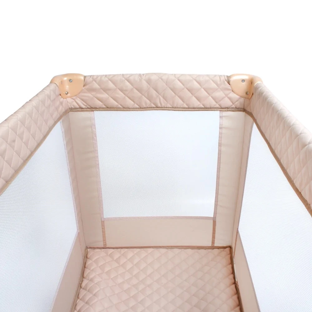 My Babiie Blush Quilted Travel Cot 4 My Babiie Blush Quilted Travel Cot - Image 4