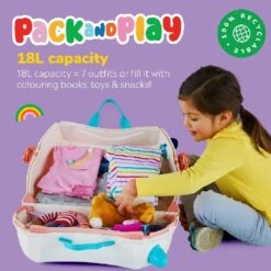 Trunki Ride-On Suitcase – Lola The Lama -Kiddies Kingdom Store ZSDGER