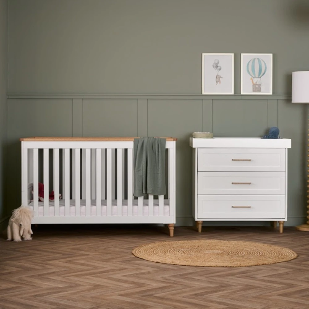 Obaby Orla 2 Piece Room Set – White With Oak 1 Obaby Orla 2 Piece Room Set – White With Oak