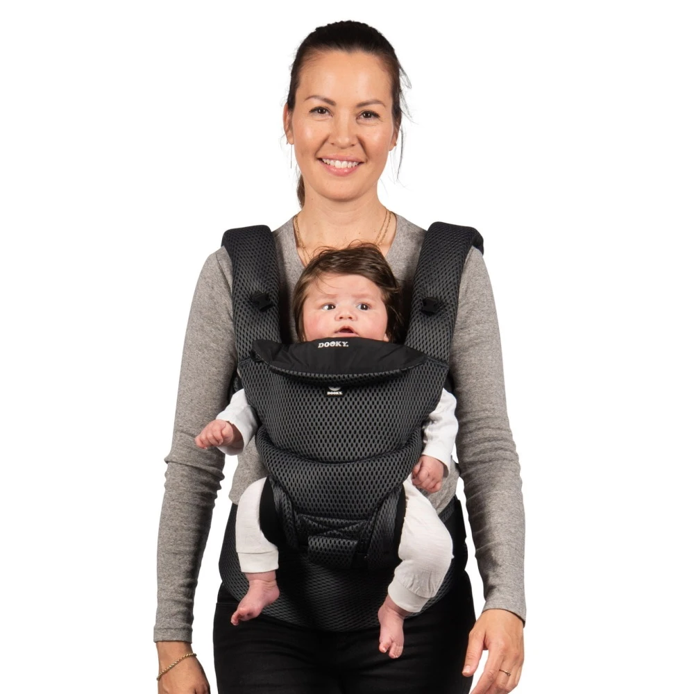 Dooky Urban Comfort Carrier Black 2 Dooky Urban Comfort Carrier Black - Image 2