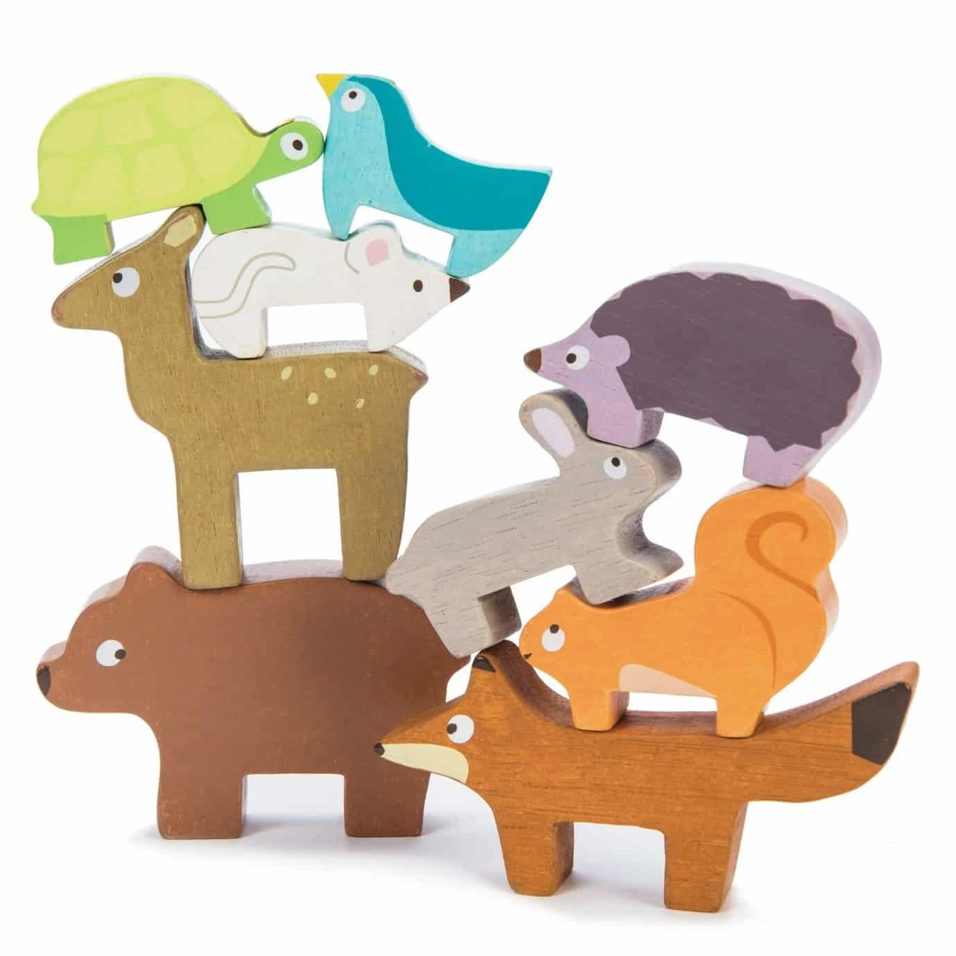 Le Toy Van Forest Animals Wooden Stacking Toy 2 Le Toy Van Forest Animals Wooden Stacking Toy - Image 2