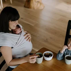 Tutti Bambini Boba Wrap Serenity Organic Stone 10 Tutti Bambini Boba Wrap Serenity Organic Stone -Kiddies Kingdom Store adecrfvtgy