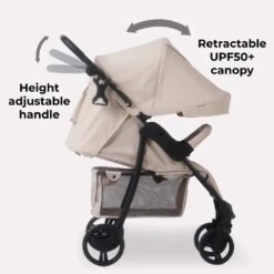 My Babiie Plus Pushchair – Oatmeal 22 My Babiie Plus Pushchair – Oatmeal -Kiddies Kingdom Store aswer5 1