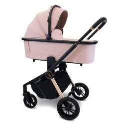 My Babiie MB450 2-in-1 Pushchair/Carrycot – Pastel Pink -Kiddies Kingdom Store aswt3e45