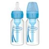 Dr Brown’s 120ml Narrow Neck Bottle Blue Twin Pack