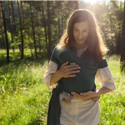 Tutti Bambini Boba Wrap Serenity Organic Rainforest 11 Tutti Bambini Boba Wrap Serenity Organic Rainforest -Kiddies Kingdom Store awer 5