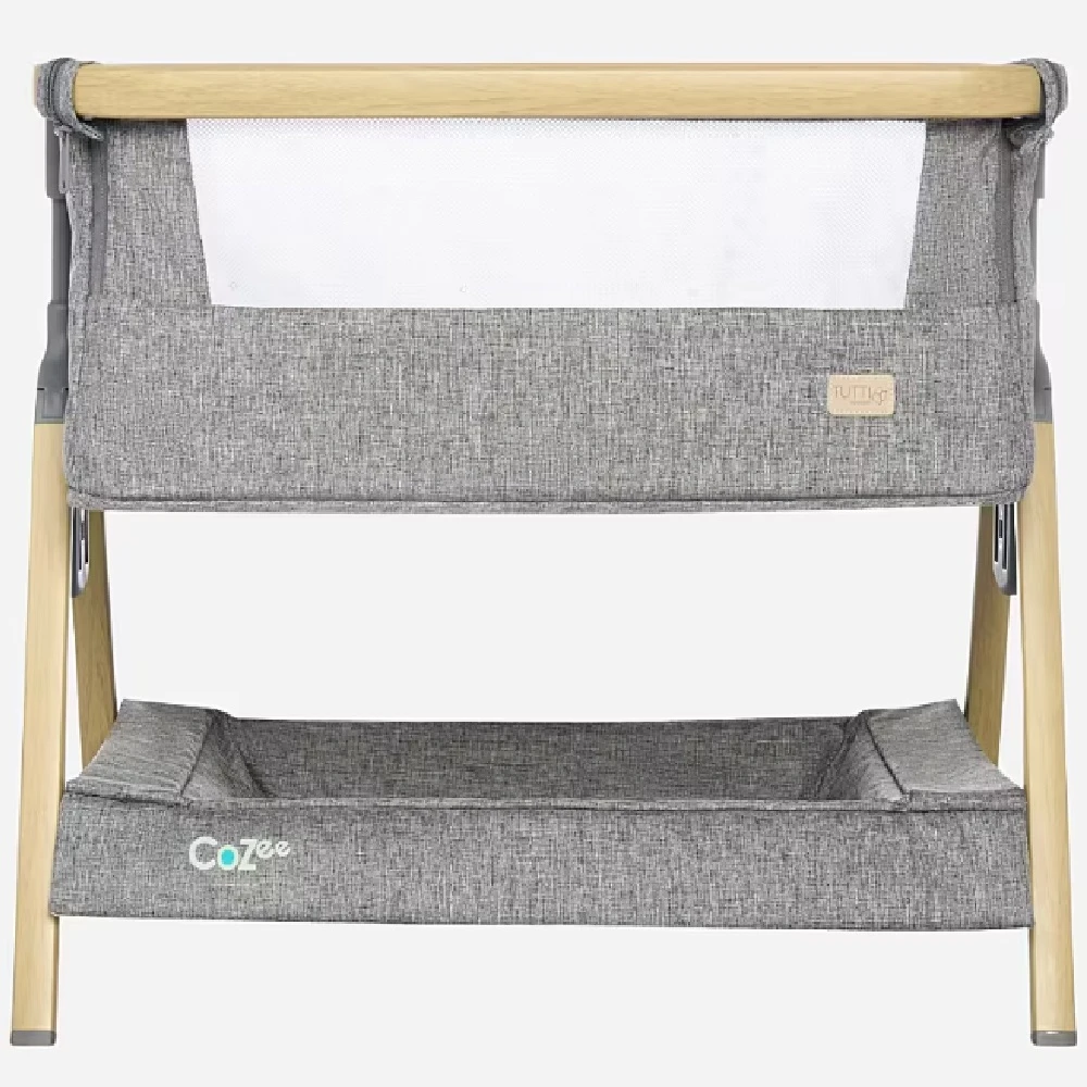 Tutti Bambini CoZee Mini Me Play Crib – Oak & Charcoal 7 Tutti Bambini CoZee Mini Me Play Crib – Oak & Charcoal - Image 7