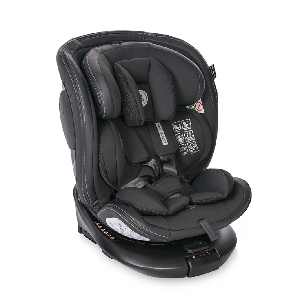 Lorelli ESTATE I-Size ISOFIX 360 Car Seat –Black 3 Lorelli ESTATE I-Size ISOFIX 360 Car Seat –Black - Image 3