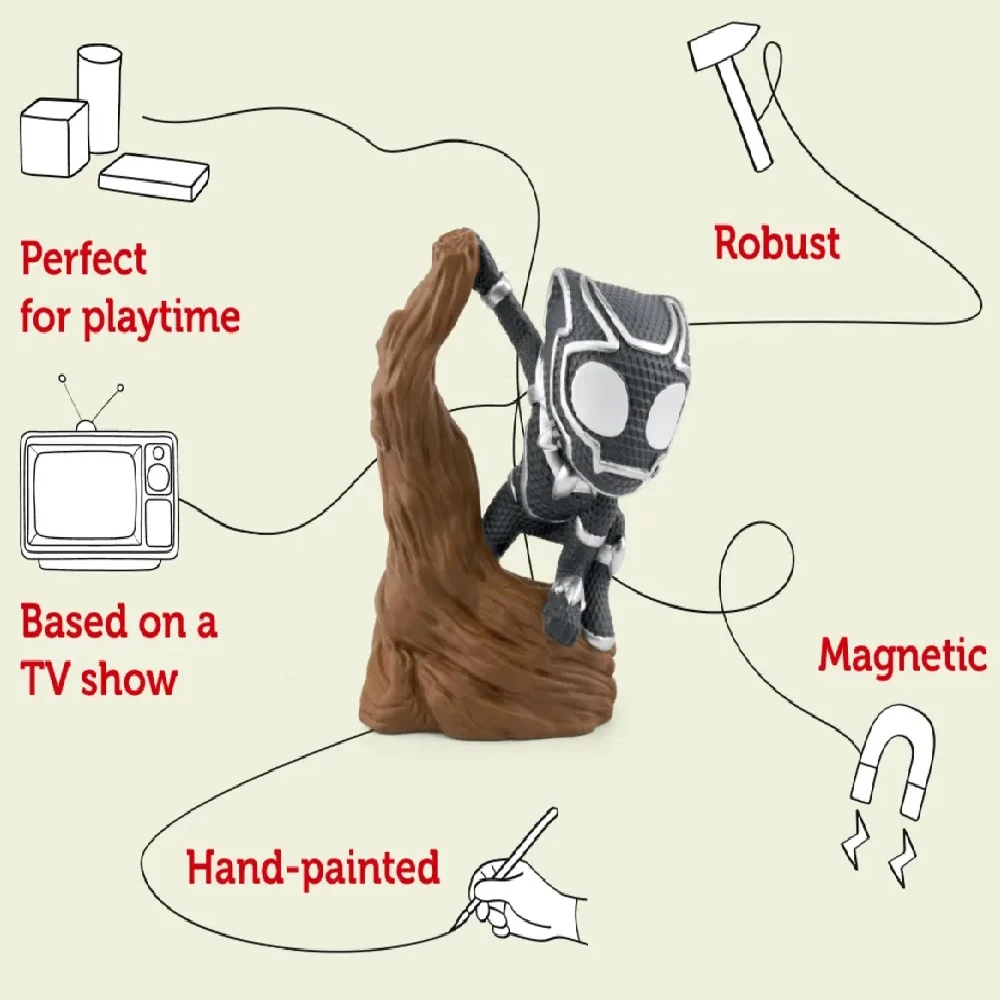 Tonies Marvel Spidey And His Amazing Friends – Black Panther 2 Tonies Marvel Spidey And His Amazing Friends – Black Panther - Image 2