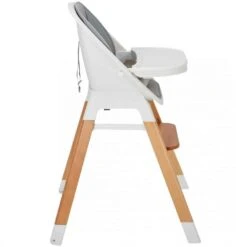 My Child Lars Highchair Grey/White -Kiddies Kingdom Store b fhrst