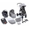 Babymore Memore V2 Isofix Travel System – Silver