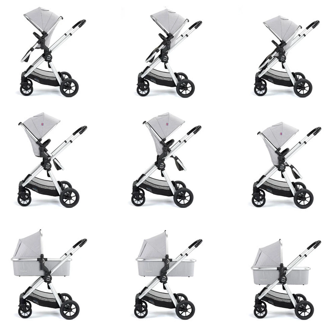 Babymore Memore V2 Isofix Travel System – Silver 3 Babymore Memore V2 Isofix Travel System – Silver - Image 3