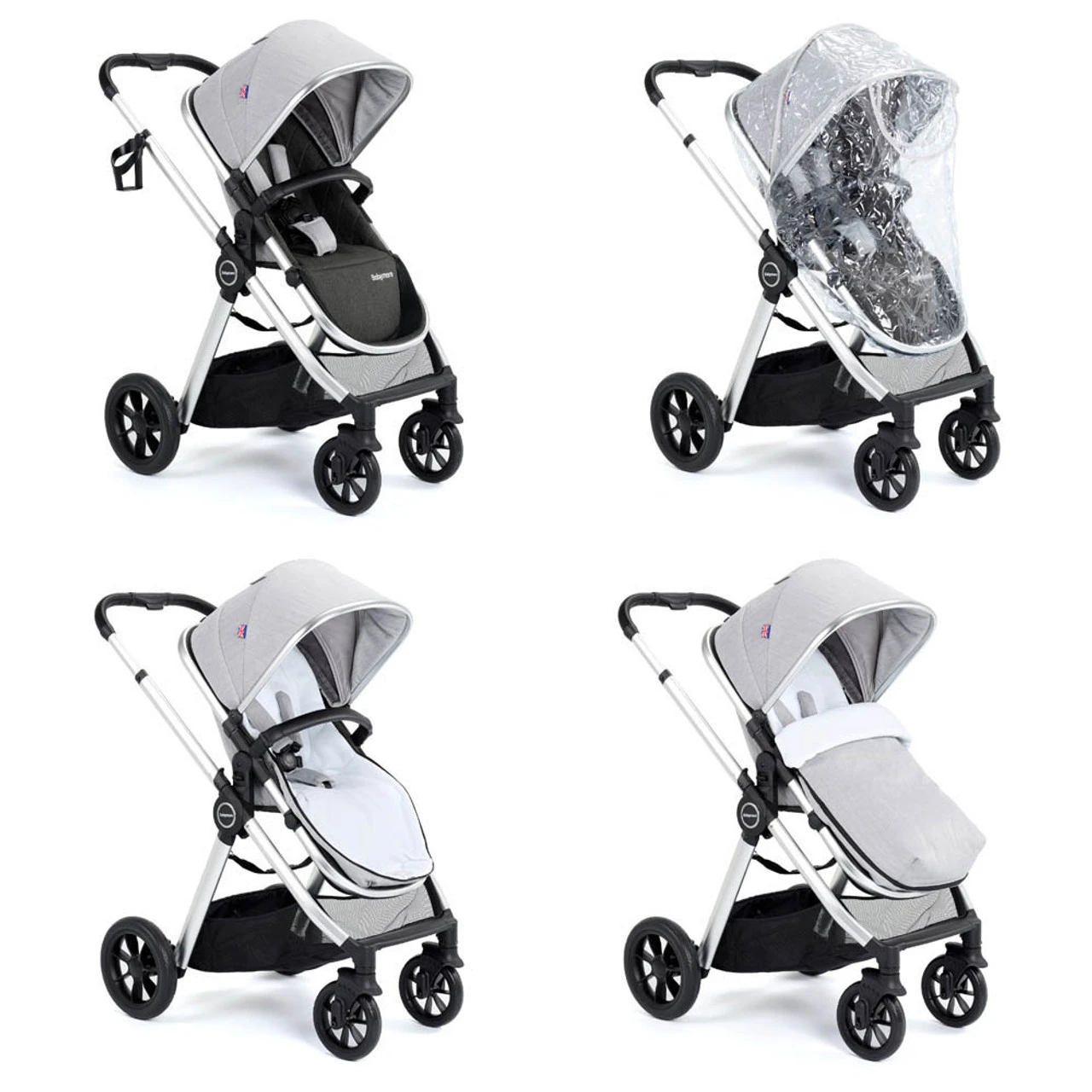 Babymore Memore V2 Isofix Travel System – Silver 7 Babymore Memore V2 Isofix Travel System – Silver - Image 7