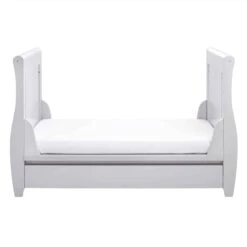 Babymore Stella Dropside Sleigh Cot Bed – Grey 14 Babymore Stella Dropside Sleigh Cot Bed – Grey -Kiddies Kingdom Store babymore stella grey 6