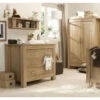 Babystyle Bordeaux Oak 2 Piece Wardrobe And Dresser Nursery Room Set
