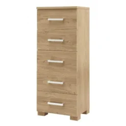 Babystyle Bordeaux Cot Bed – Oak -Kiddies Kingdom Store babystyle nursery furniture baby style bordeaux tall boy oak 3