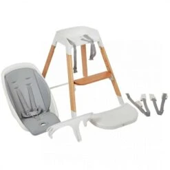 My Child Lars Highchair Grey/White -Kiddies Kingdom Store bbnbmb