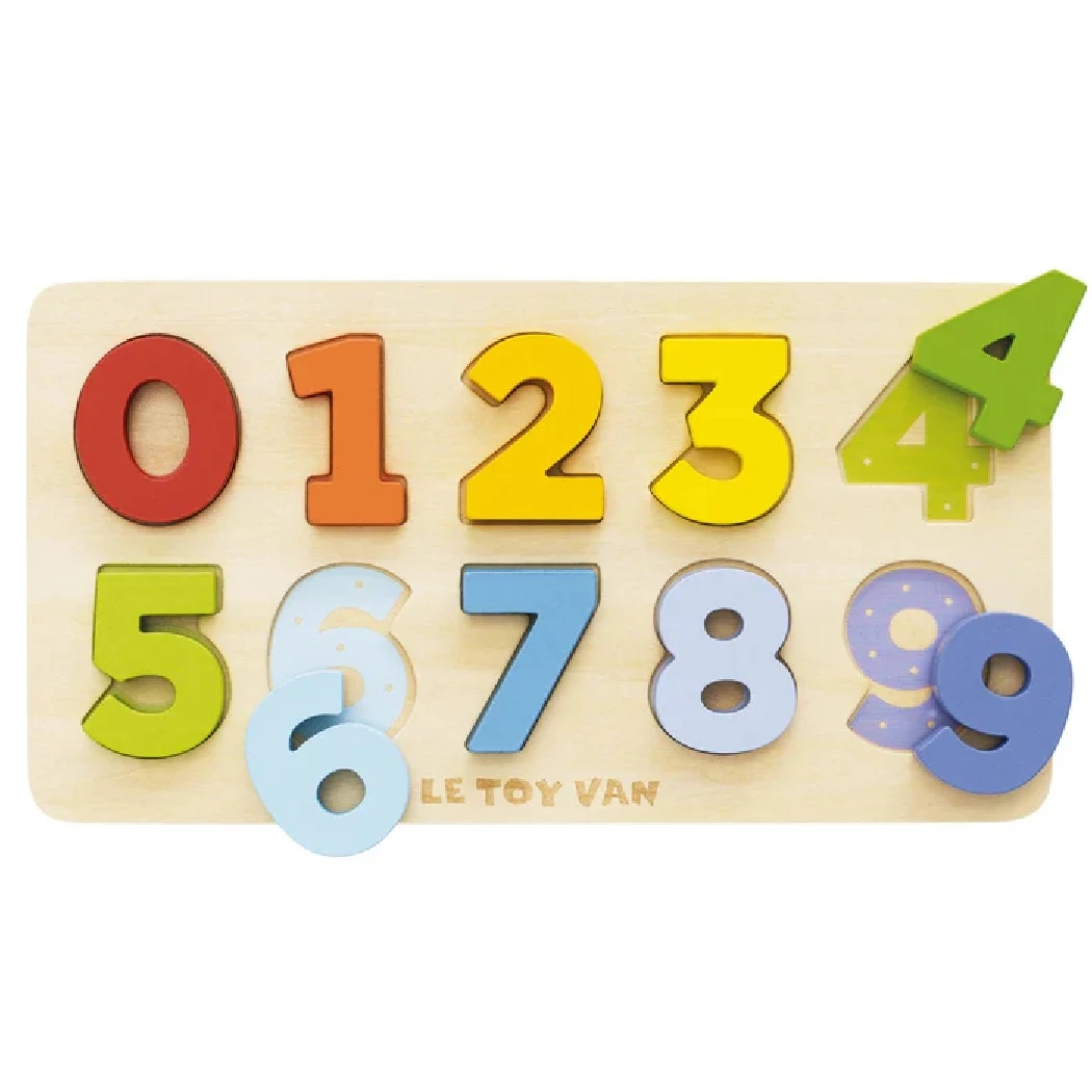 Le Toy Van Counting Wooden Numbers Shape Sorter 1 Le Toy Van Counting Wooden Numbers Shape Sorter