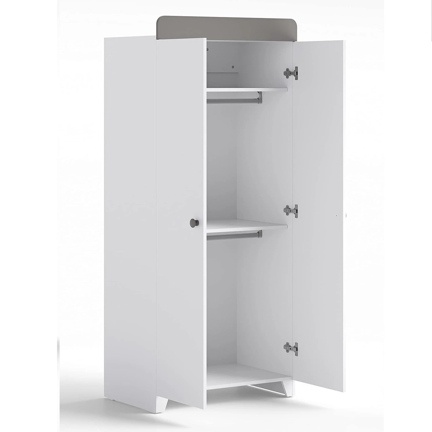 The Belstone 3 Piece Nursery Room Set White And Grey 6 The Belstone 3 Piece Nursery Room Set White And Grey - Image 6