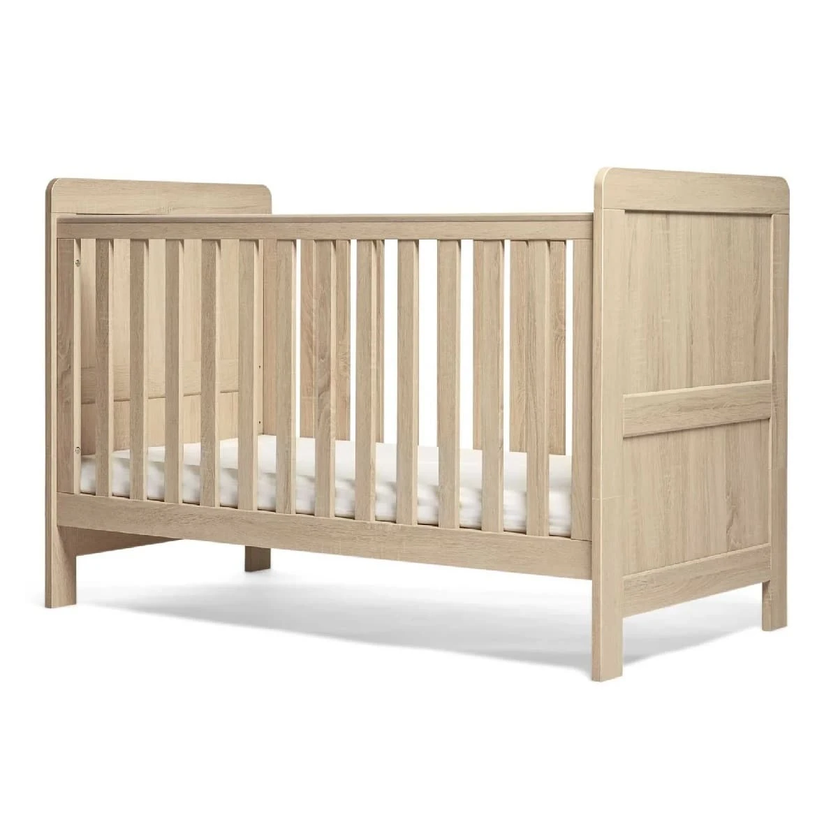 Mamas & Papas Atlas 4 Piece Nursery Room Set With Mattress – Light Oak 8 Mamas & Papas Atlas 4 Piece Nursery Room Set With Mattress – Light Oak - Image 8